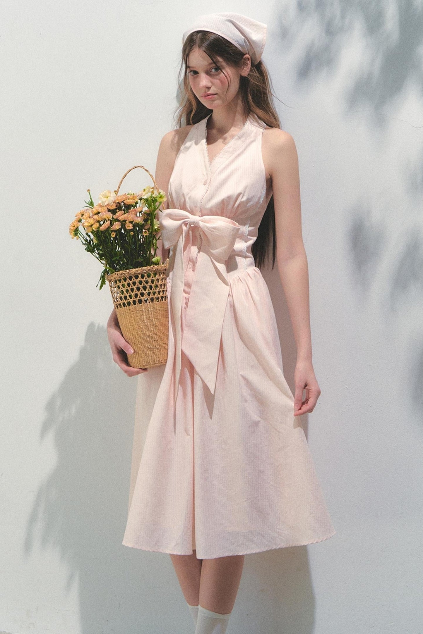 Island V-Neck Halter Dress