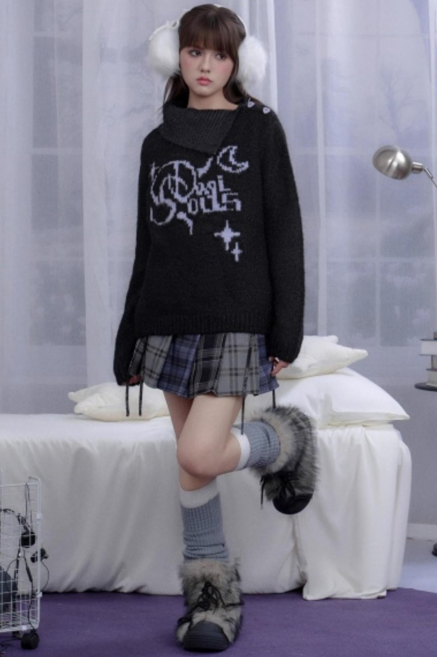 Fighting Spirit Jacquard Top