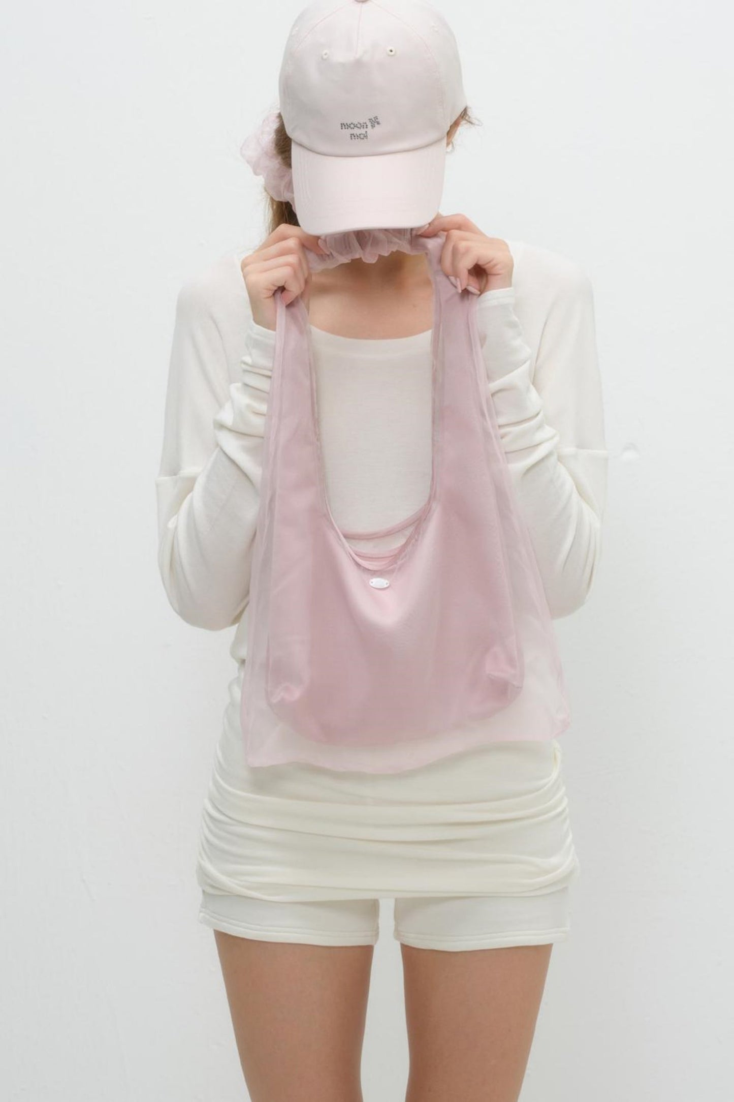 Floral Rhinestone Cap