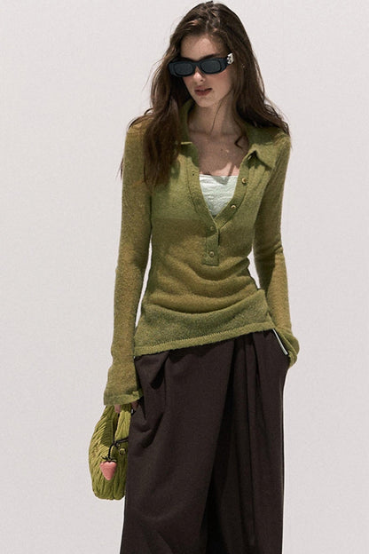 Atmosphere Wool Knit Top