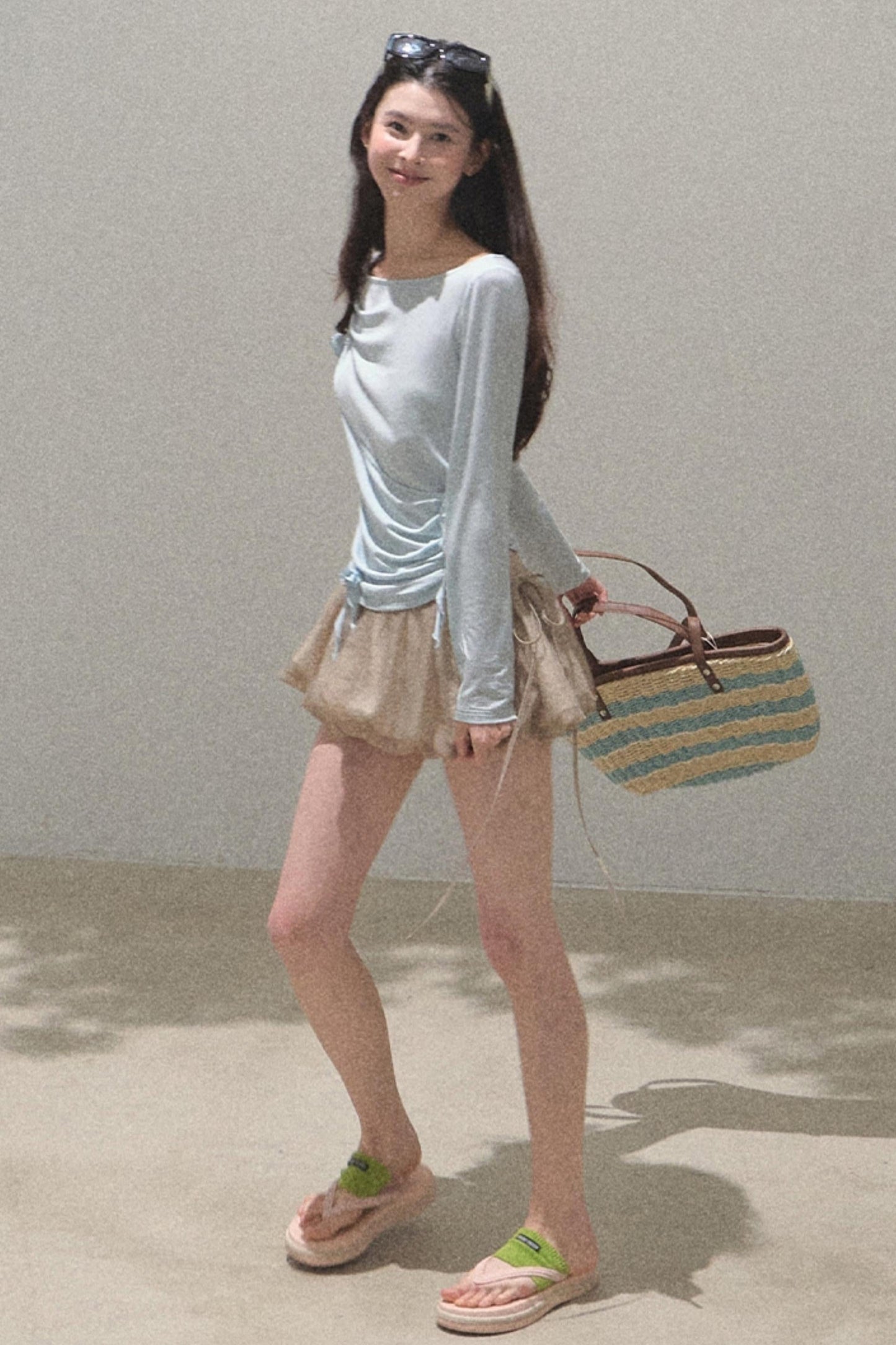 Cool Floral Knit Top