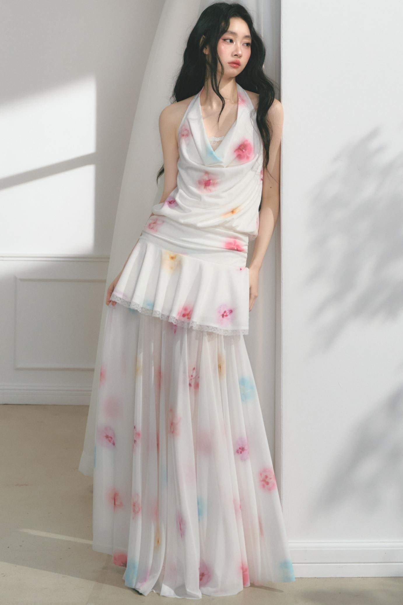 Breeze Lace Swing Skirt Set-Up