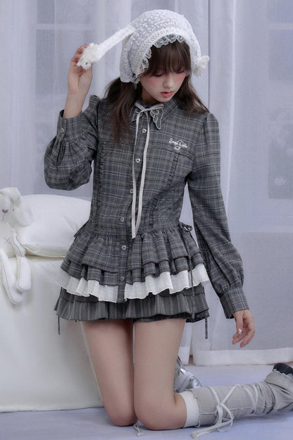 Whisper Long-Sleeved Dress Set-Up