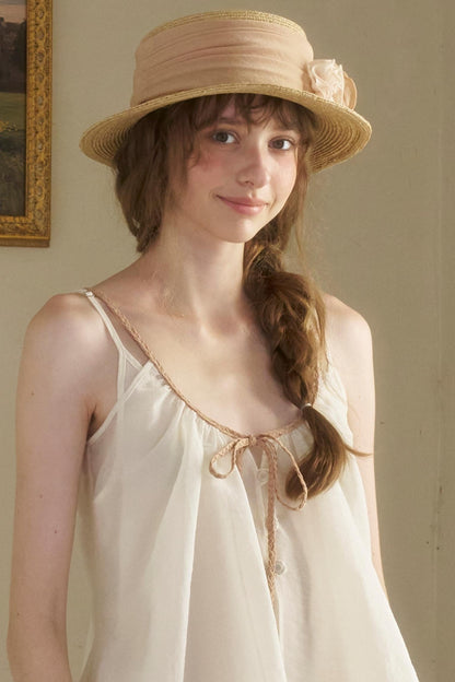 Vintage Raffia Sun Hat