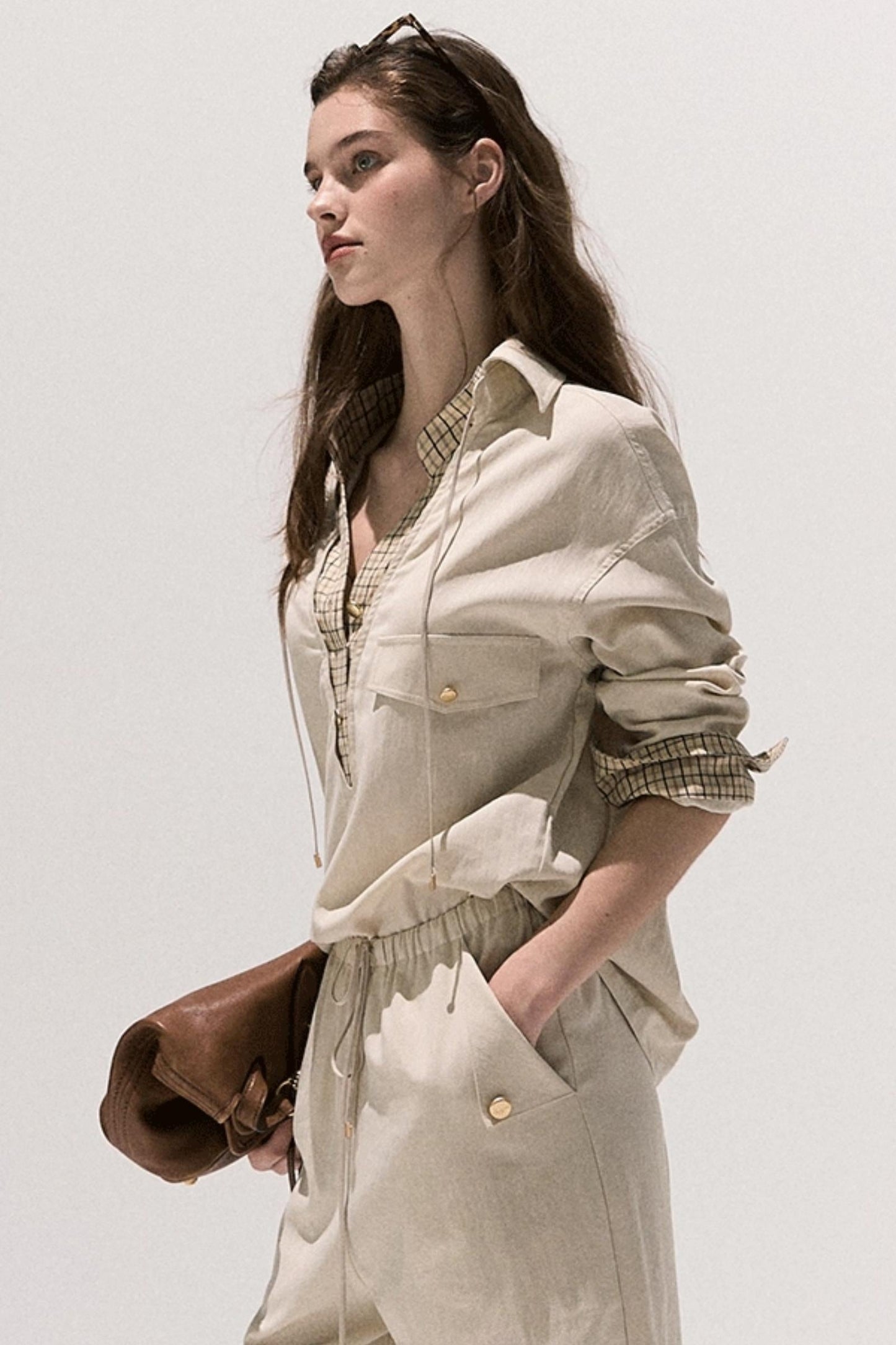 High Contrast Cotton Two-Piece Set-Up