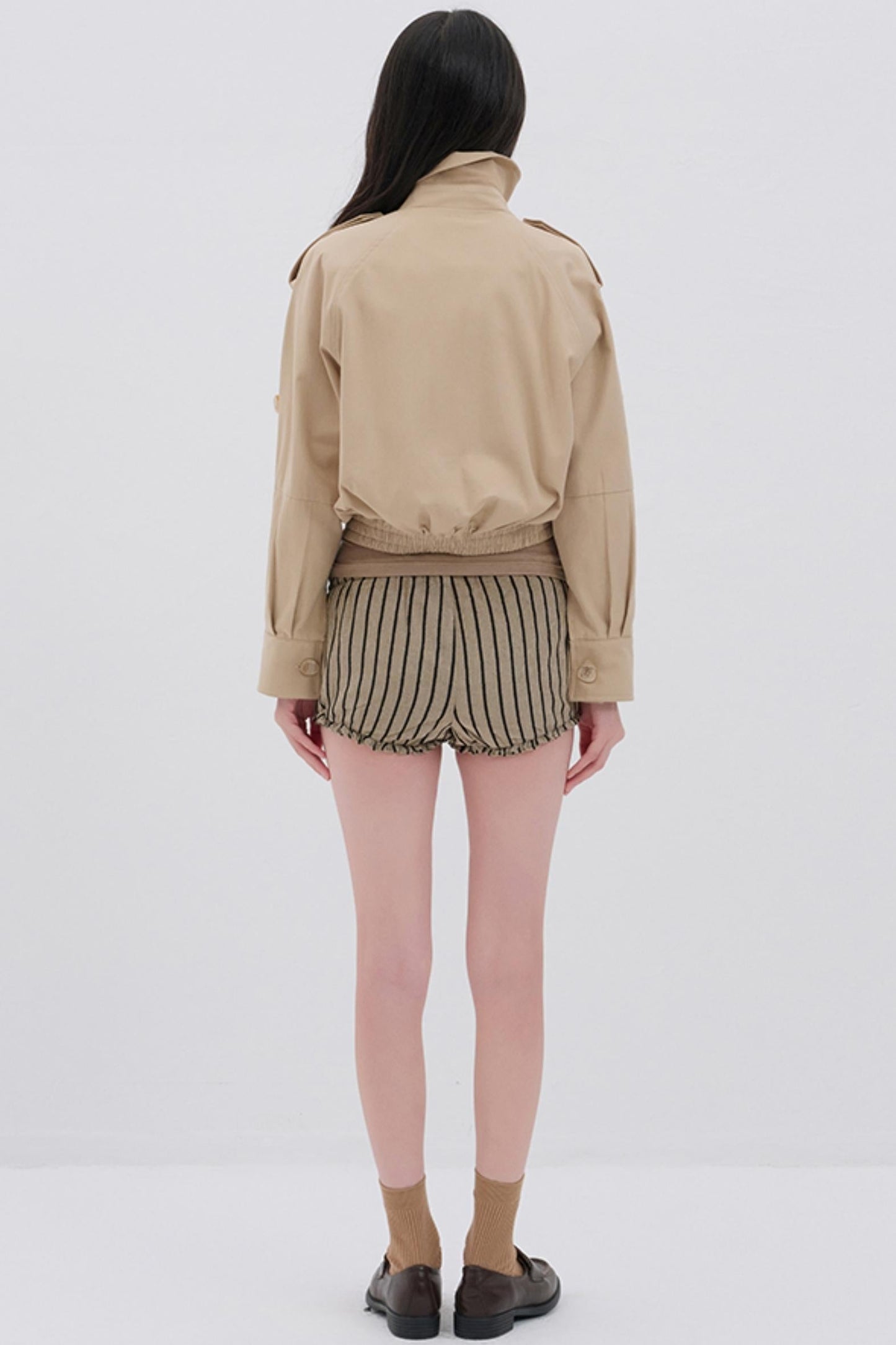 Soft Fleece Striped Pants