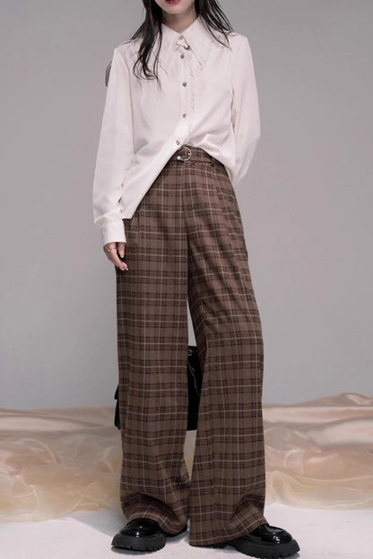 Sweet Lace Collar Shirt