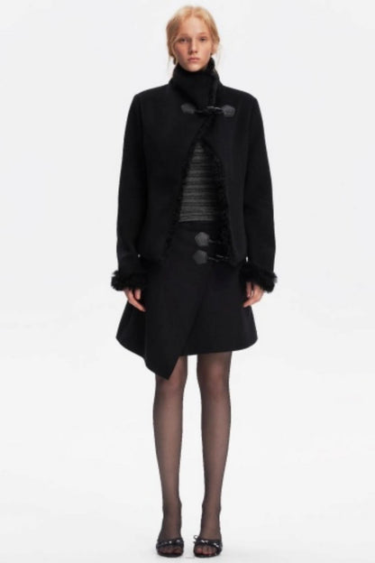 Low-Waist Toggle Skirt