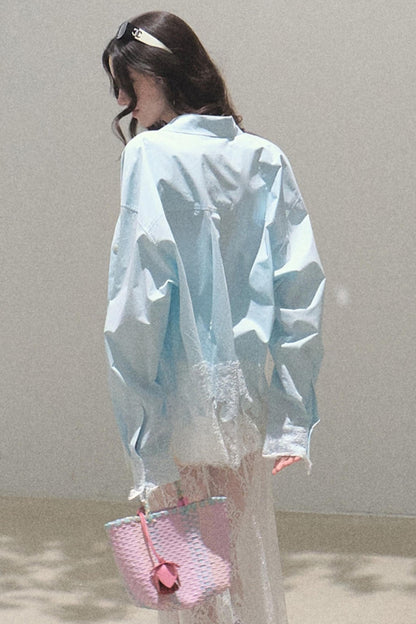 Spring Sea Lace Shirt
