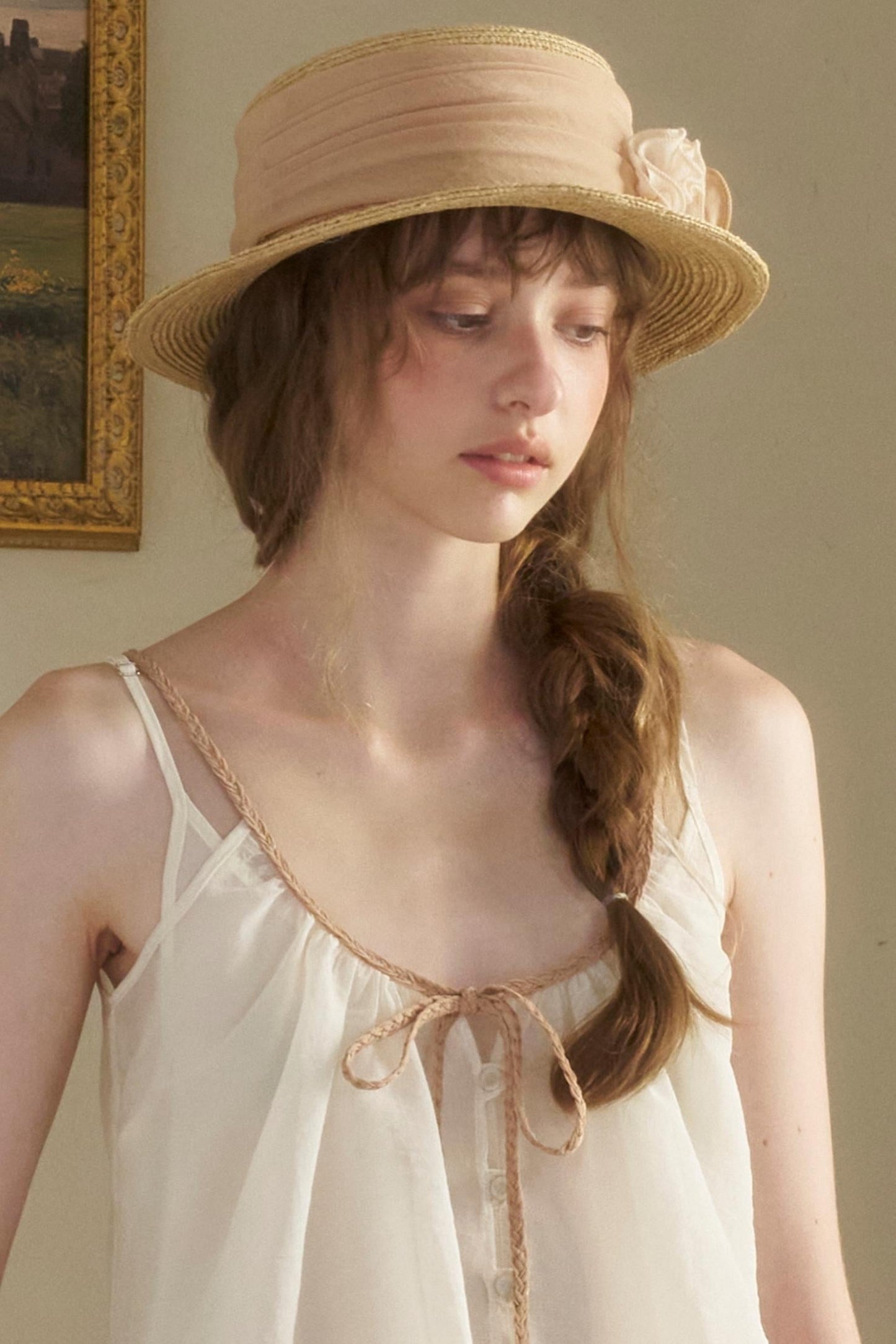 Vintage Raffia Sun Hat