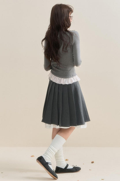 Elegant Pleated Skirt