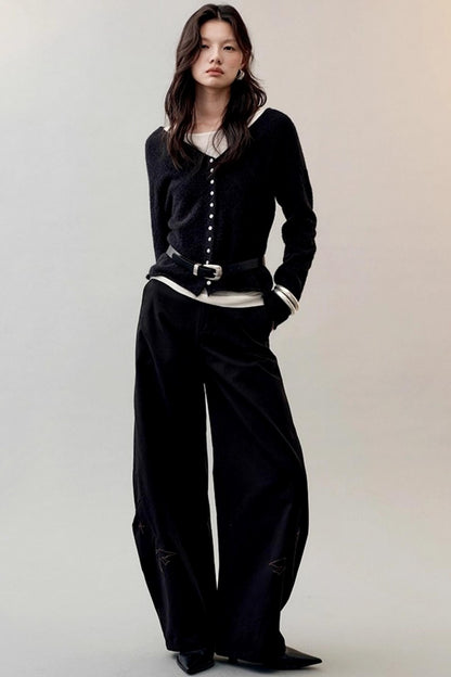 Autumn Lacerable Knitted Top