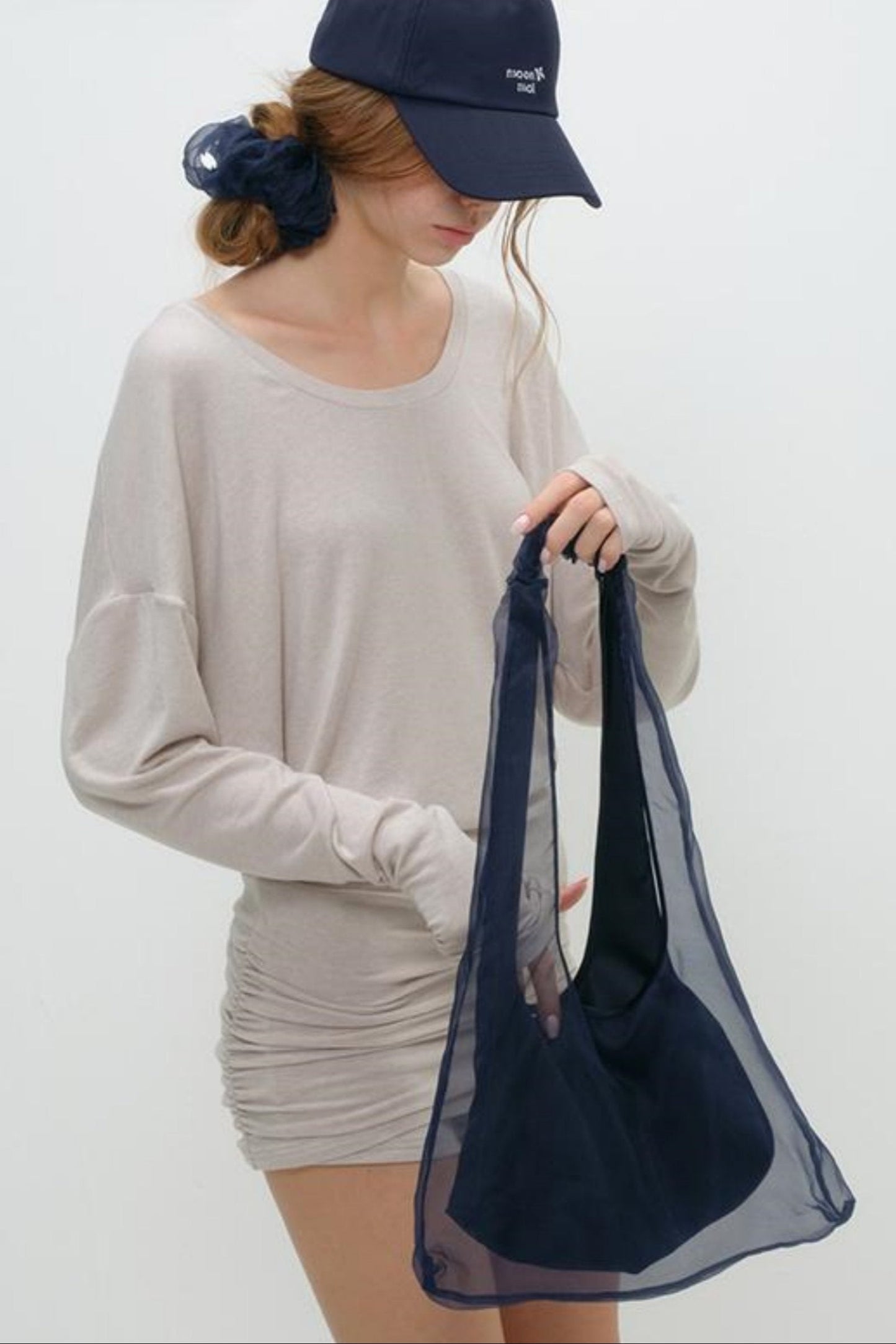 Dreamy Pink Silk Bag