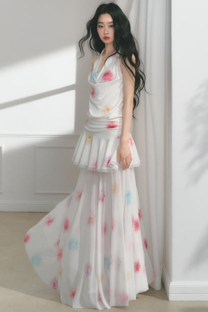 Breeze Lace Swing Skirt Set-Up