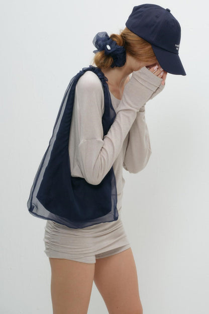 Dreamy Pink Silk Bag