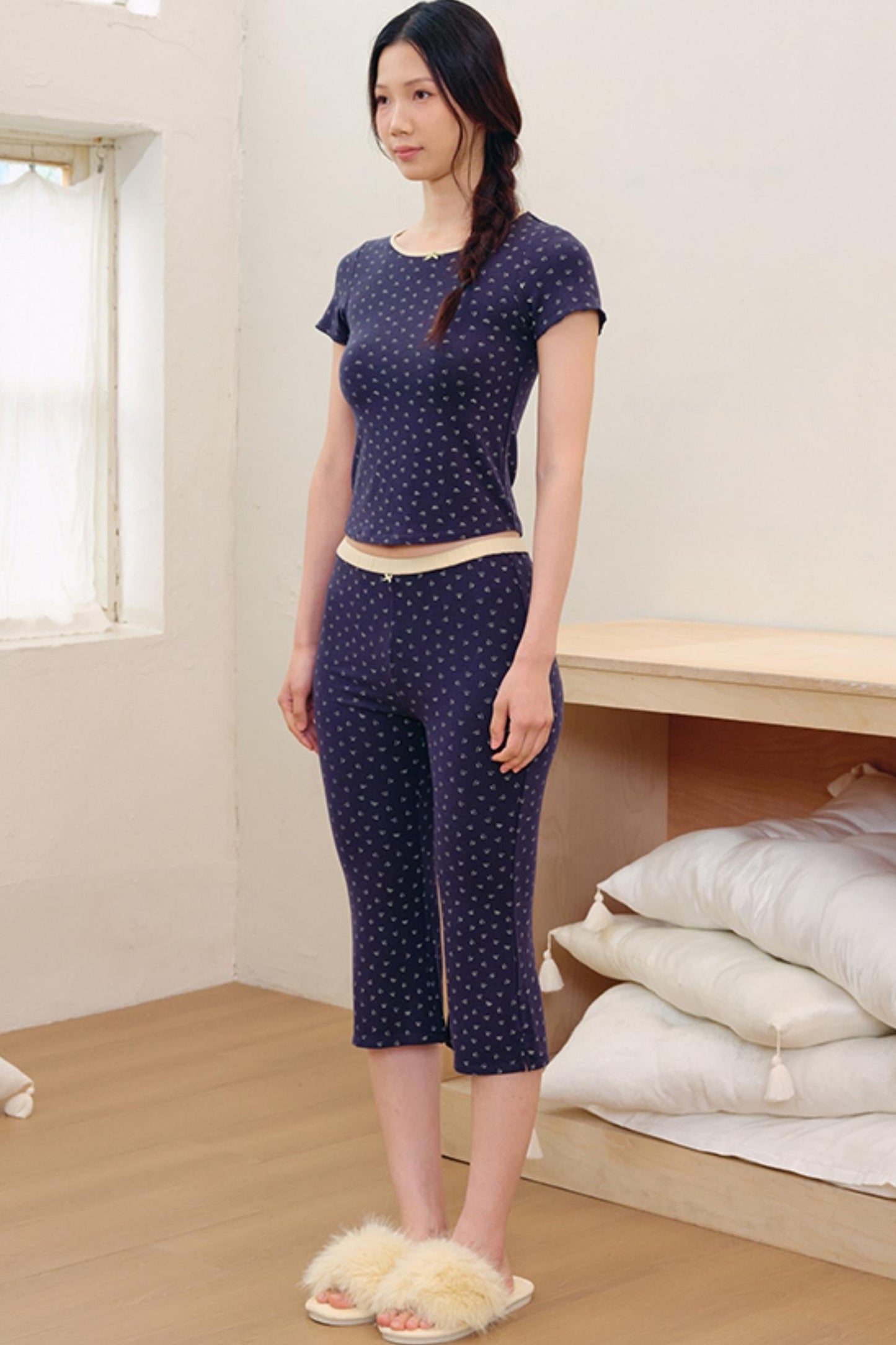 French Floral T-Shirt Set-Up