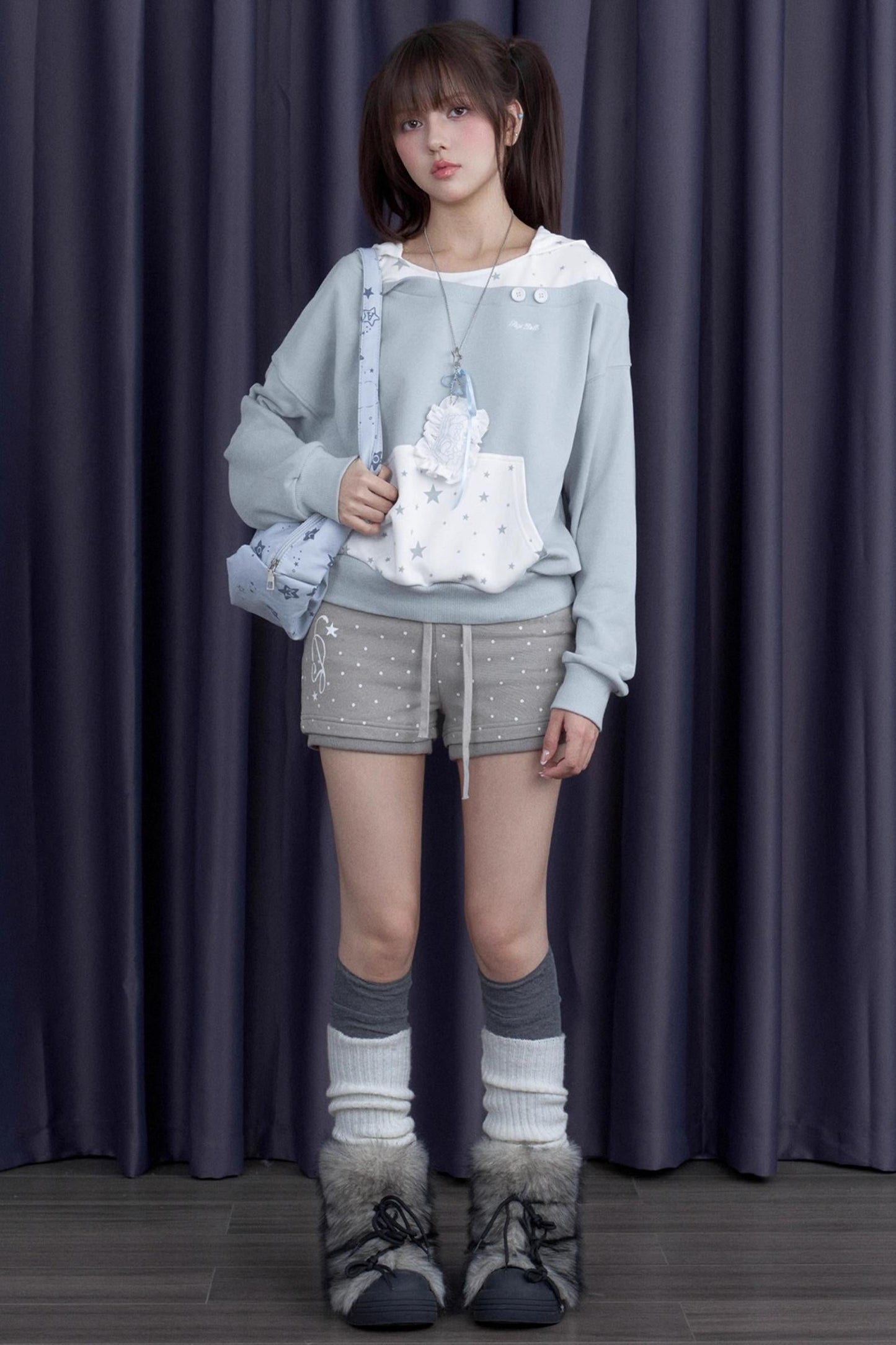 Starlight Hooded Heavy Top