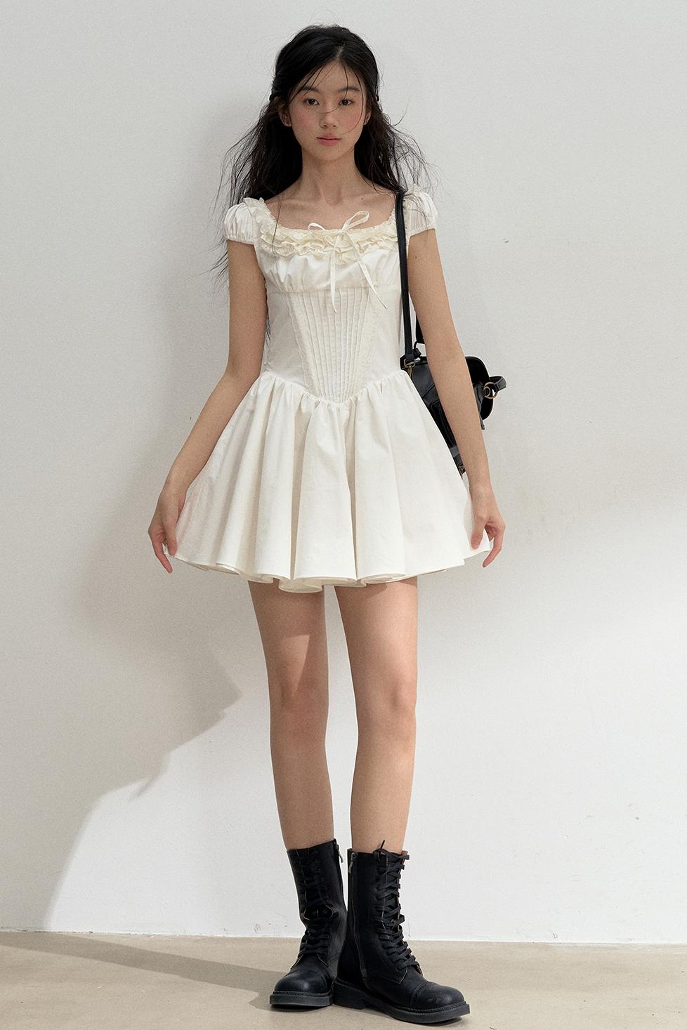 Vintage Moonlit Tea Dress