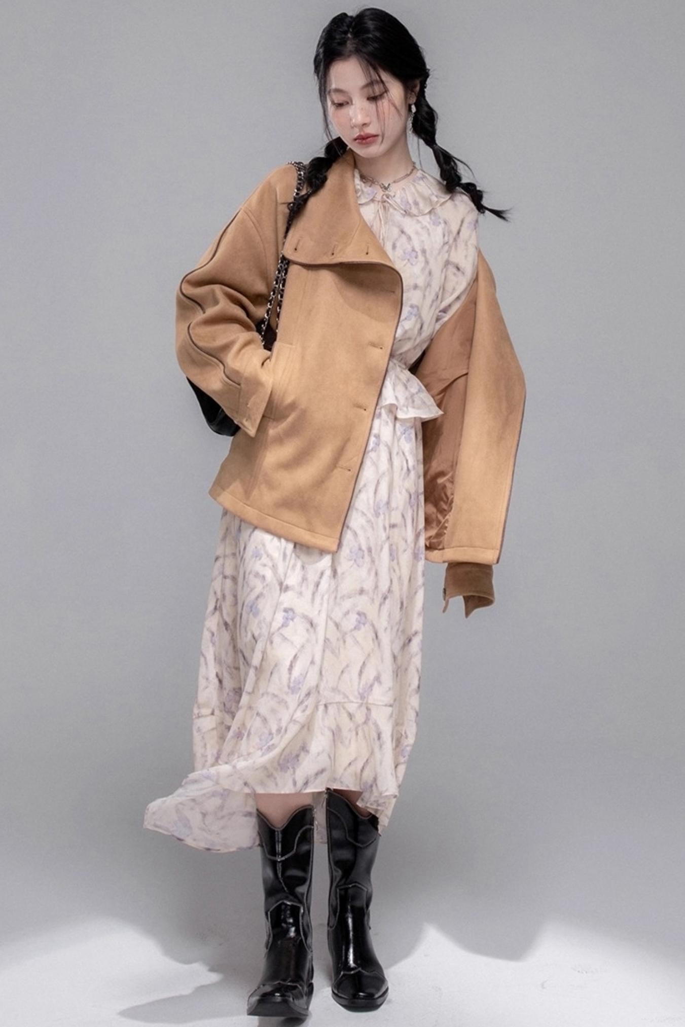 Lotus Leaf Rhythm Mist Dress