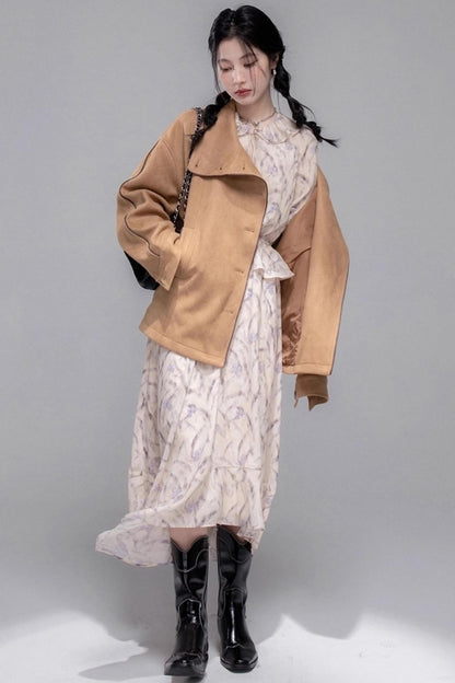 Lotus Leaf Rhythm Mist Dress