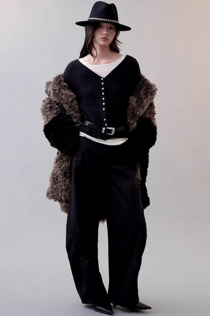 Autumn Lacerable Knitted Top