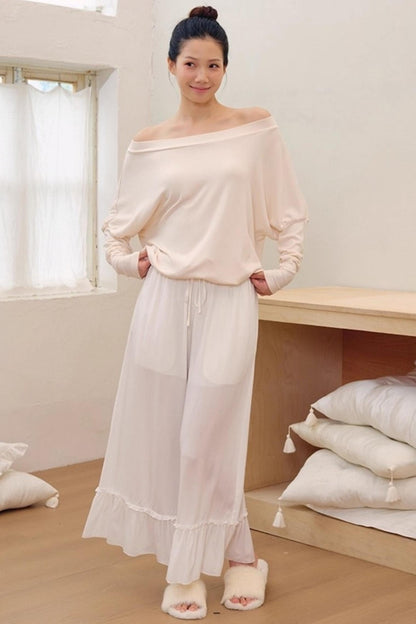 Cotton Long-Sleeved T-Shirt