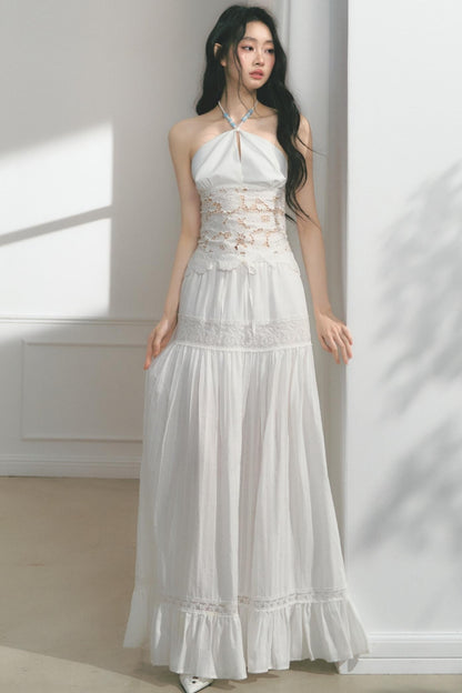 Morning Ruffled Lace Skirt