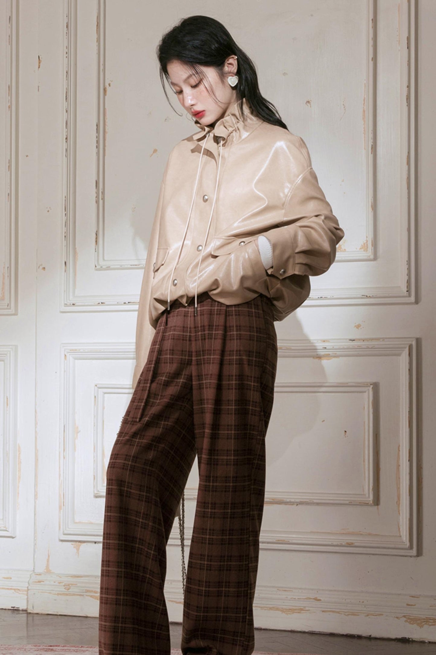 Streamer Chocolate Leather Jacket