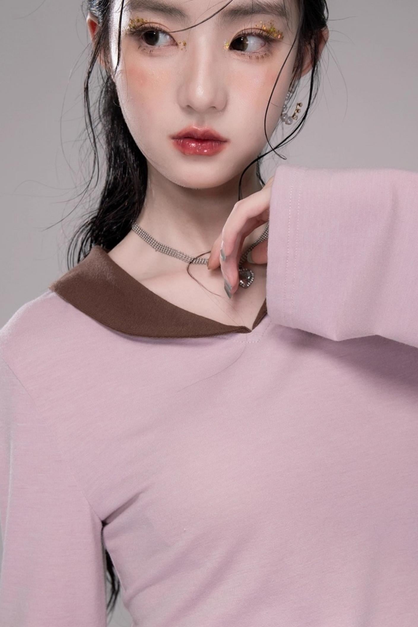 찹쌀 시나몬 티 파우더 니트웨어