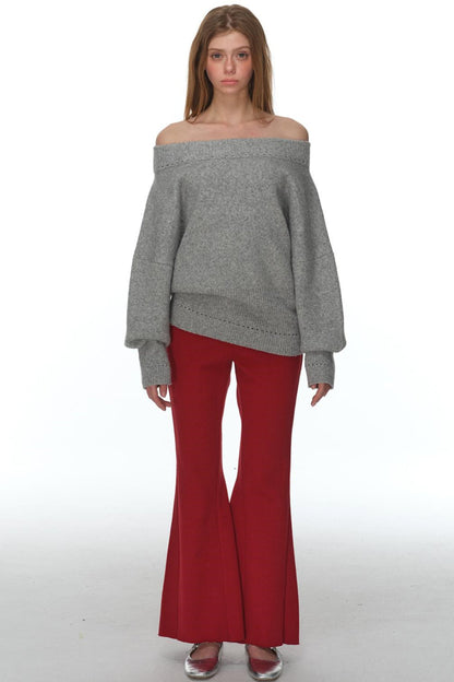 Pink Stretchy Casual Pants