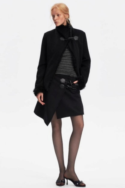 Low-Waist Toggle Skirt