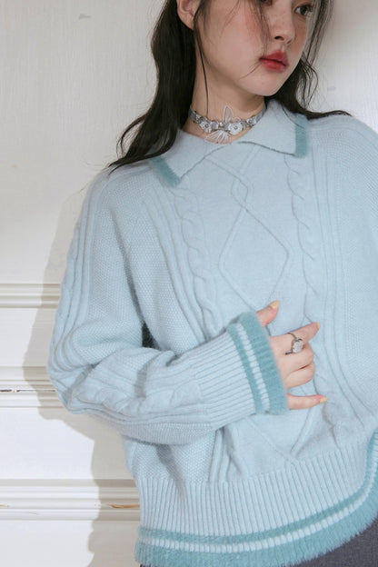 Blue Diamond Minimal Top