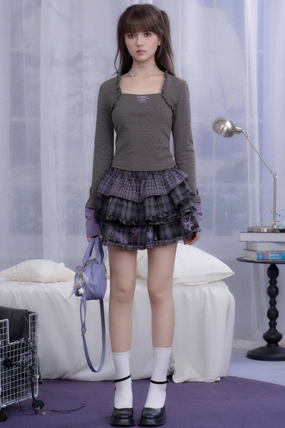 Sweet Vintage Crop Shirt