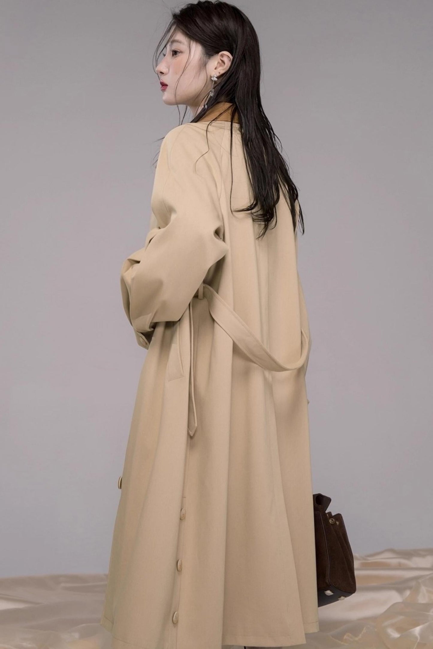 Nuansha Custom Wool Long Coat