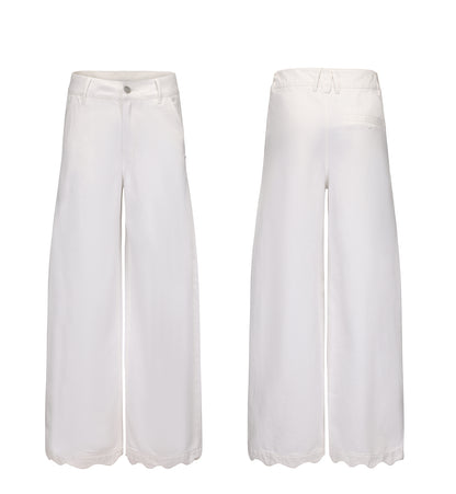 Sunlit Tencel Peplum Pants