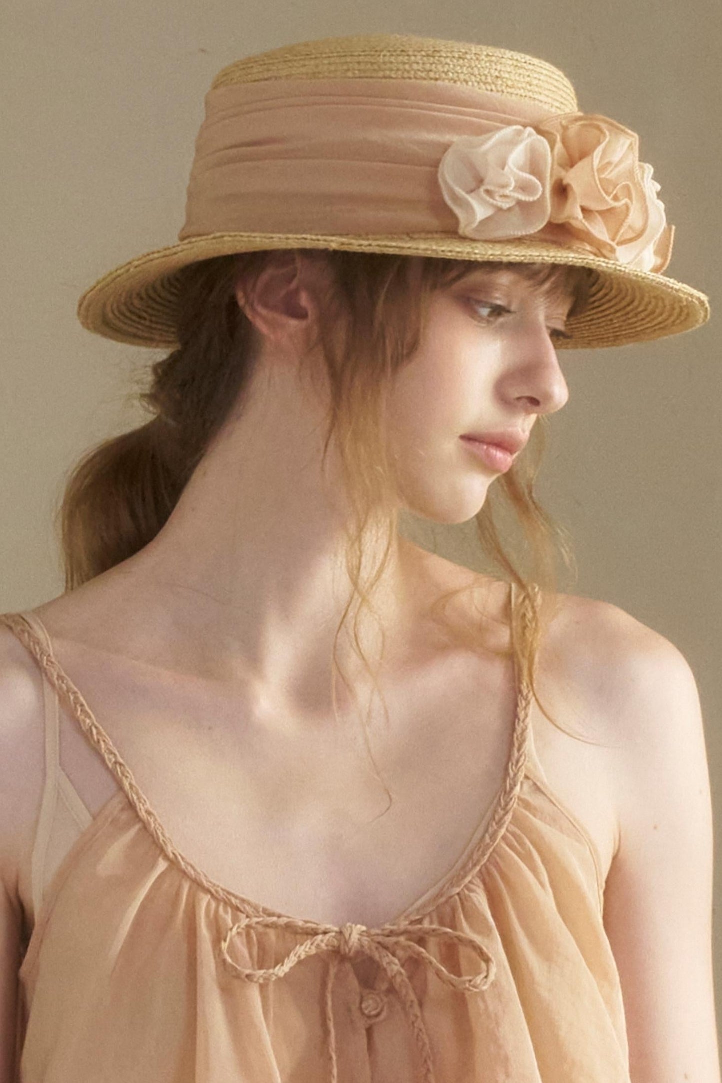 Vintage Raffia Sun Hat