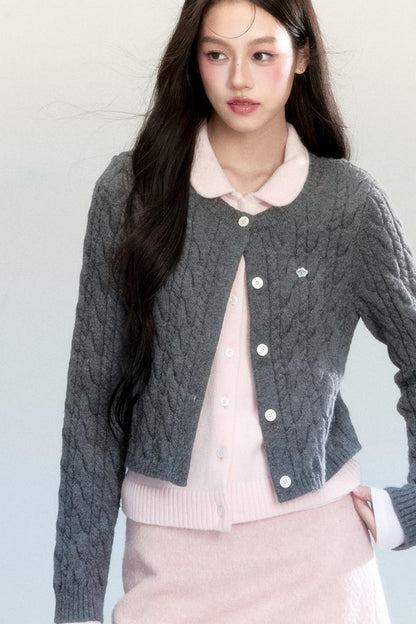 Fake Two Piece Velvet Contrast Top