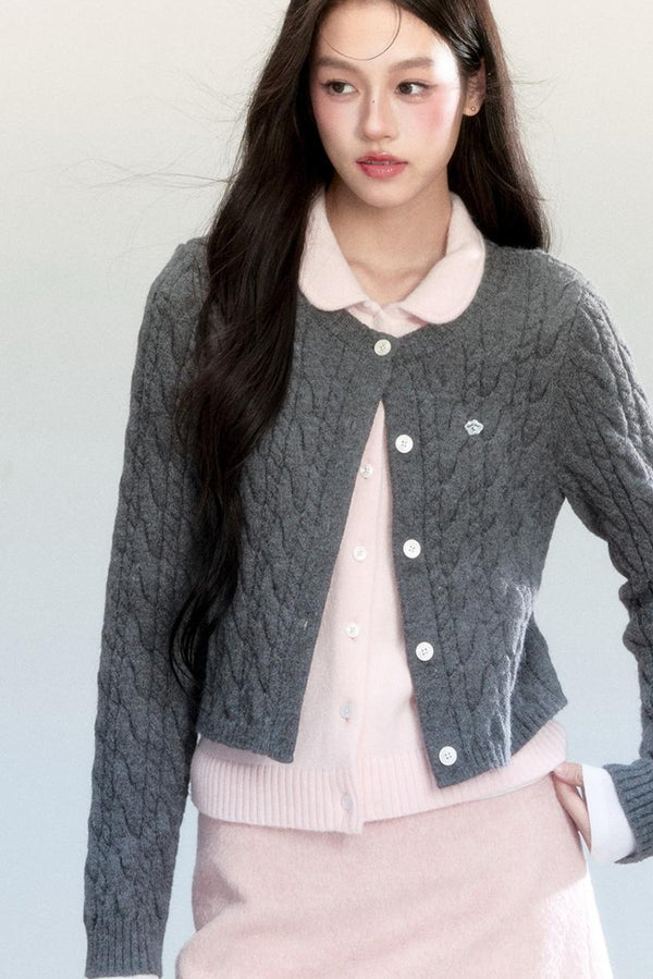 Fake Two Piece Velvet Contrast Top