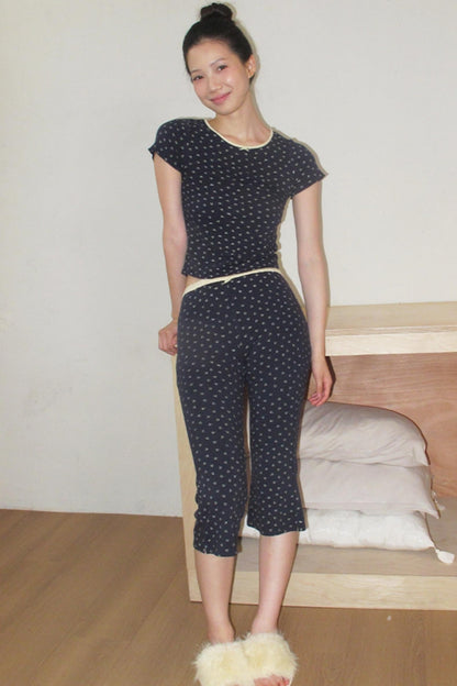 French Floral T-Shirt Set-Up