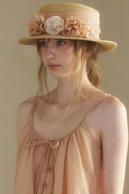 Vintage Raffia Sun Hat