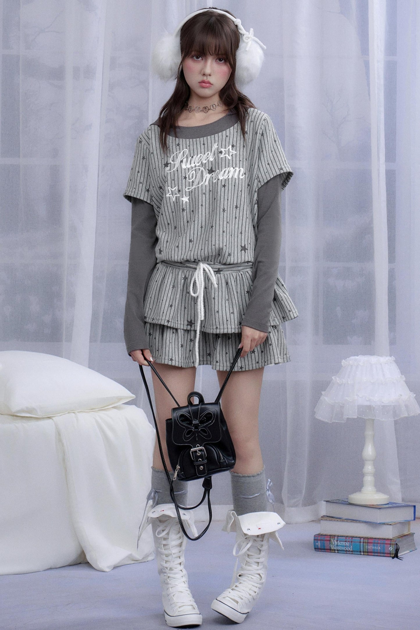 Star Falls Hooded Dress