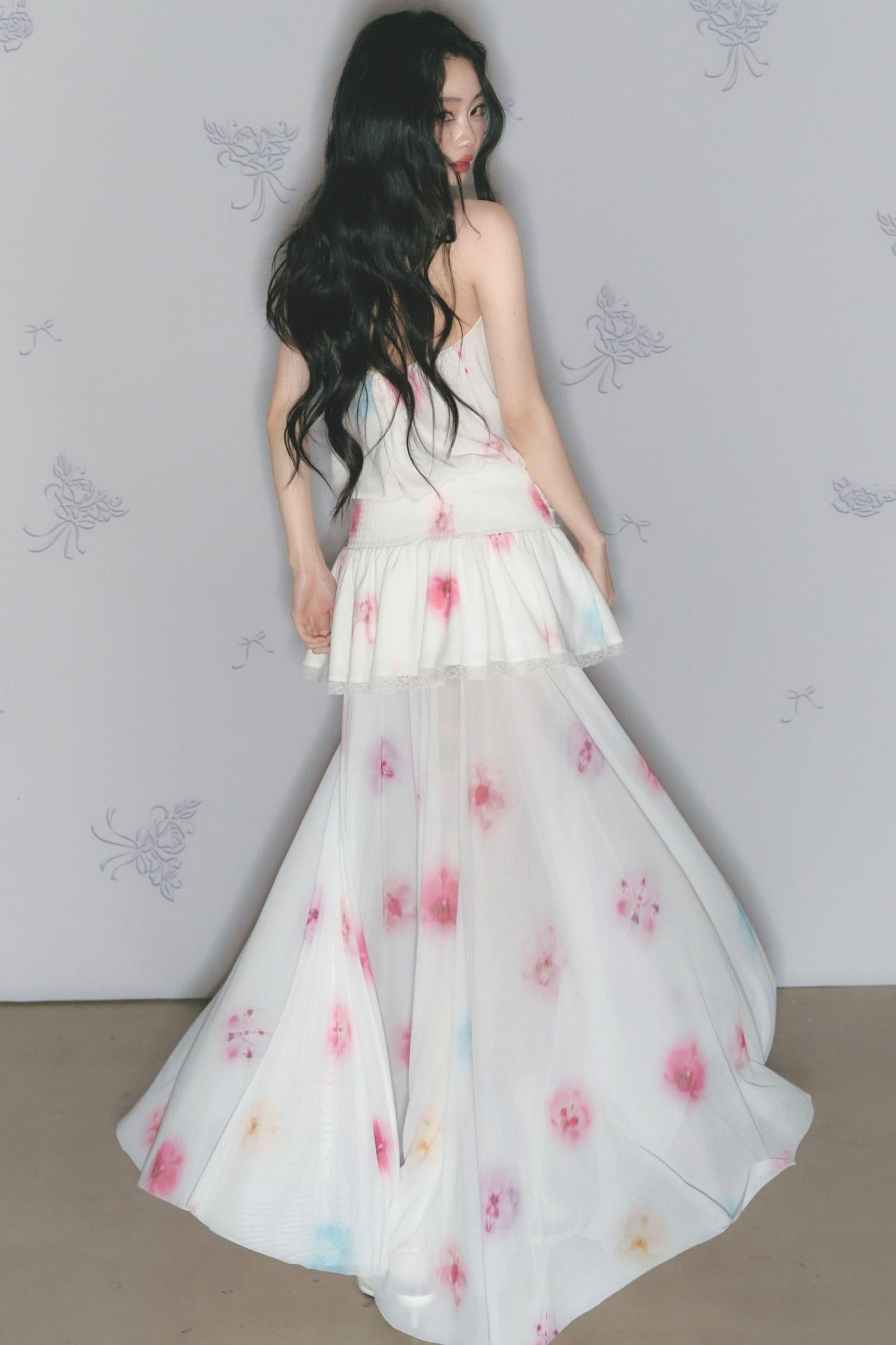 Breeze Lace Swing Skirt Set-Up