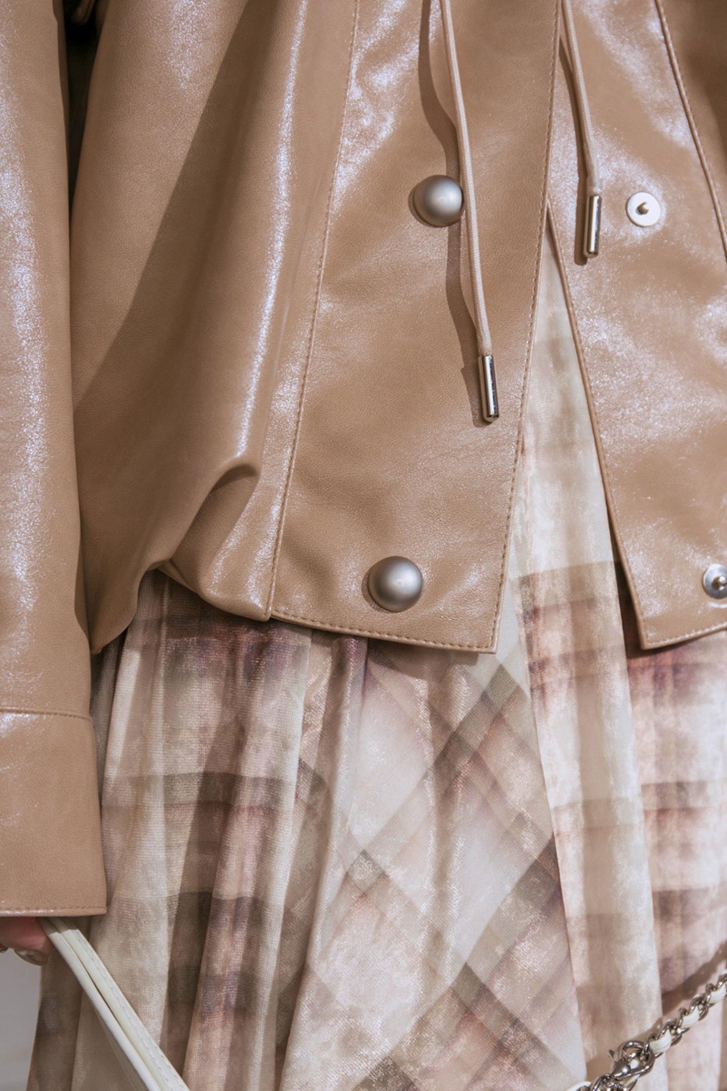 Streamer Chocolate Leather Jacket