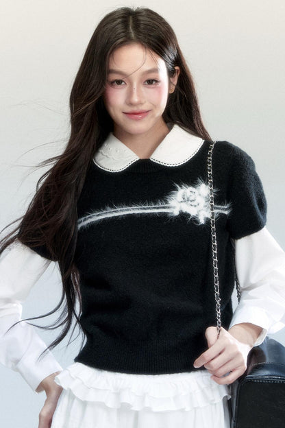 French Retro Layering Shirt