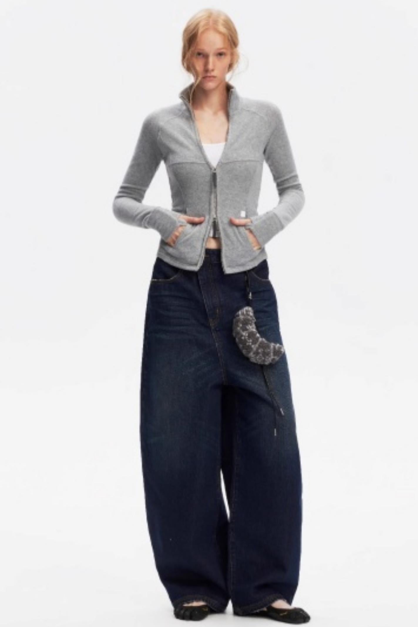 Minimalist Fleece Cycling Top