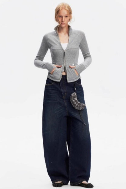 Minimalist Fleece Cycling Top