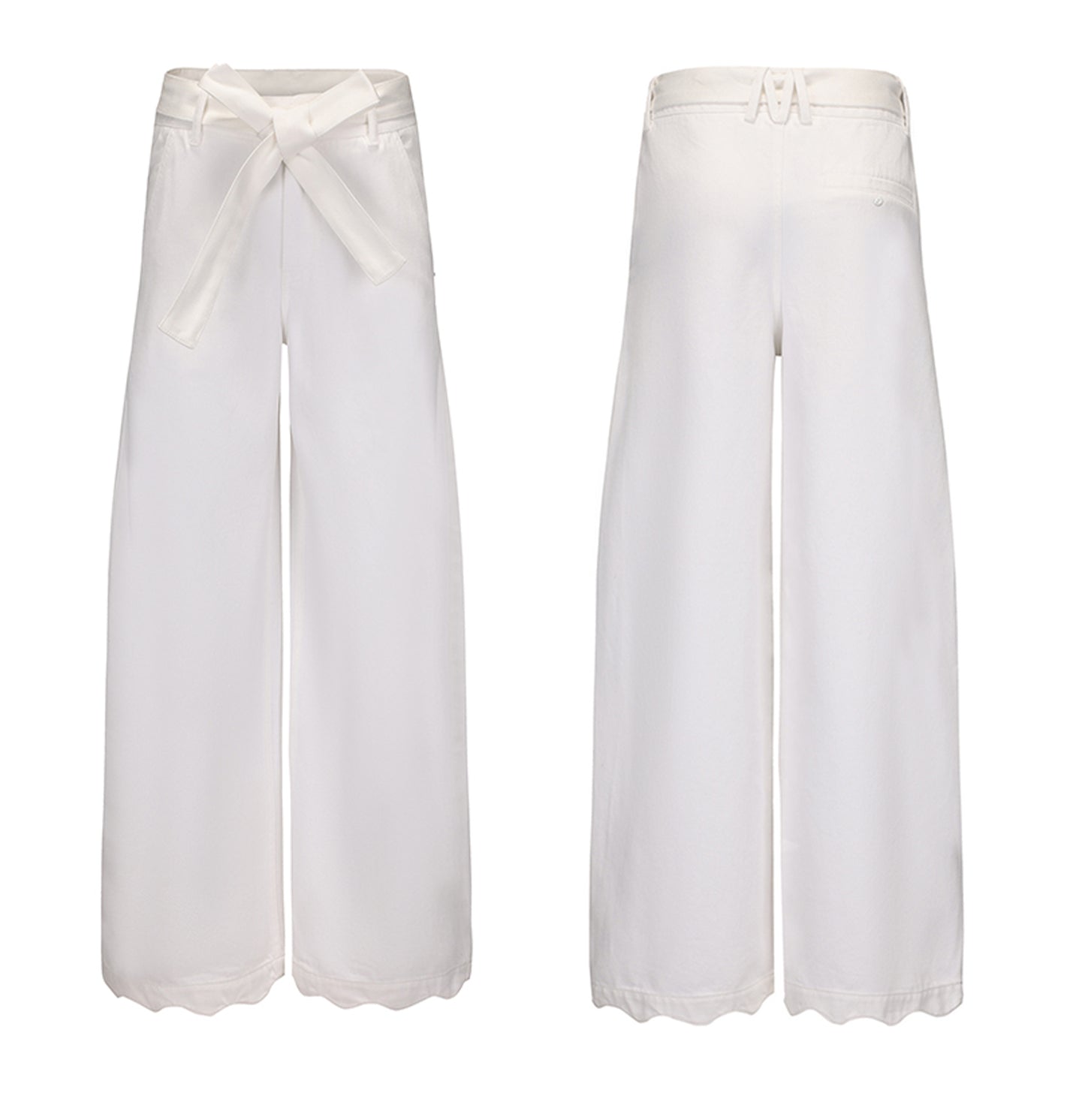 Sunlit Tencel Peplum Pants