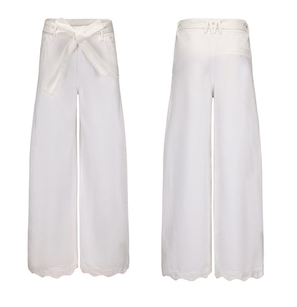Sunlit Tencel Peplum Pants