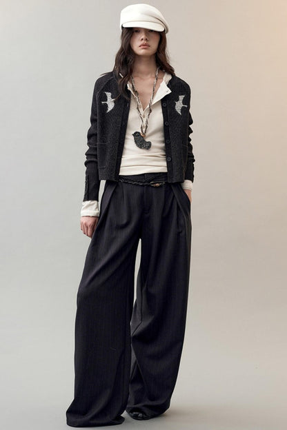 Feather Shadow Stars Slim T-Shirt