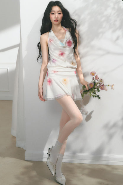 Breeze Lace Swing Skirt Set-Up